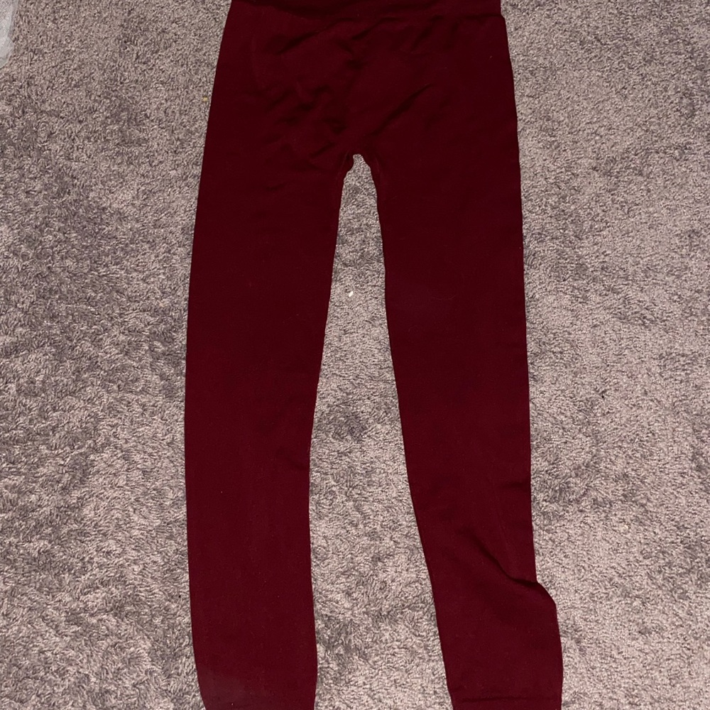 Rue 21- red workout leggings